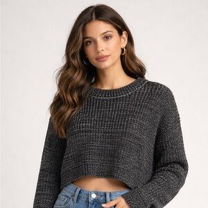 Garage Gray Knit Sweater